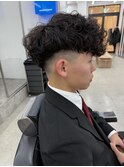 【Lond LOGAN亀井】名古屋メンズパーマ バロックパーマフェード
