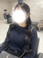 ヘア サロン クラン 東心斎橋店(hair salon clan) ねじりハーフツイン/心斎橋ヘアセット