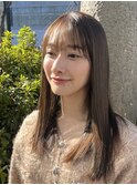 大人可愛いストレート