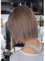 アルカナ 明治神宮前原宿(ARCANA)&nbsp;デザインカラーミルクティーベージュケアブリーチダブルカラー