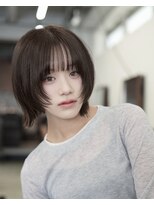 アンアミ キチジョウジ(Un ami Kichijoji)&nbsp;レイヤーボブ×ダークブラウン　○堀越太真樹