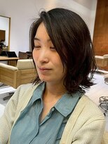 ヘアリゾート粋 リマ 銀座店(lima)&nbsp;艶髪/ダークブラウン/ミディアムレイヤー