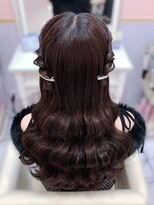 ヘアセット アリエス 池袋駅東口店(Aries) ねじりハーフツイン