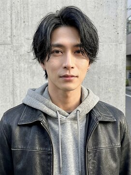 カバーヘア ブリス 北浦和(COVER HAIR bliss) ナチュラルセンターパートビジカジコンマヘアA11北浦和30代40代