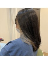 ヘアルーム カフー(hair room kafuu)&nbsp;◎フェイスフレーミング×イヤリングカラー◎