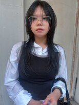 ヘン(hen) 【心斎橋hen】ロングのハッシュカット
