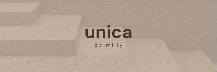 ユニカバイミリー(unica by milly)のサロンヘッダー