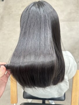 ヌークバイラヴェスト 四日市(neuk by lovest) 【neuk甲村】似合わせカット髪質改善艶感ヘア/ダークアッシュ