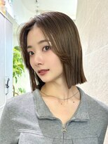 サンド 大阪梅田(sand)&nbsp;外ハネ切りっぱなしボブ