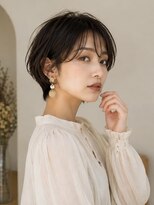 ウィールール 手稲店(WE RULE) 30代・40代 無造作ウェーブショート×髪質改善カラー