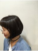 すっきりショートボブ