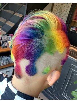 ヘアサロン エン(hair salon en.) スライムカラー