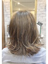 イムア(imua)&nbsp;レイヤーボブ   スモーキートパーズ