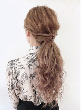 ヘアメイク エンカレッジ(HAIR MAKE encourage) ローポニー