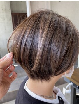 ザ シー 橋本(The C) 「The C 橋本店」小顔になるショート・白髪を忘れるカラー