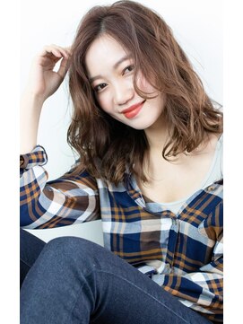 ラフィス ヘアー センス 広島袋町店(La fith hair SEnSE) 【La fith】 エアリーウェーブスタイル