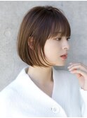 前髪あり大人ショート20代30代40代【AIN.表参道】川原大地