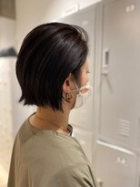 マシェリ(ma cherie)&nbsp;ボブでオールバック