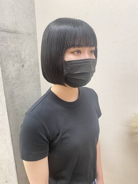 エフバイラブランシュ 大宮東口店(ef by La Blanche) 大宮/大宮美容室/韓国/サイドバング/顔まわりカット