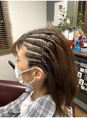 side cornrow