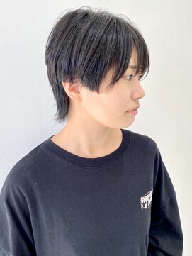 フォーク FOLK 【FOLK】透明感ブラック☆似合わせ切りっぱなしボブウルフ♪