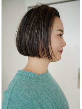 ビュートリアム 七里ヶ浜(BEAUTRIUM) 立体感ハイライト×顎ラインボブ [福井ユウリ]