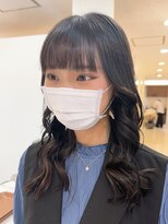 ラウレア(LAULEA) 地毛風カラー/まとまるカット/前髪カット/艶カラー/カラーカット