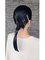 ハイバレーヘアーメゾン(HIGH VALLEY HAIRMAISON) タイトヘアセットお呼ばれヘアセットタイトポニー
