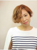 ナチュラル外国人風ウェーブ