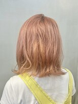 レプリカ 上大岡(Replica)&nbsp;ペールピンクオレンジ外ハネ