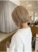 ぱつっとボブ