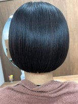 リッチ 菊名店(Rich) 丸みボブ　ミニボブ　ツヤ髪　髪質改善　ケラコラトリートメント