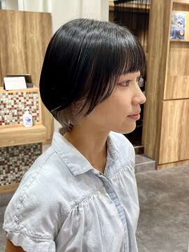 リミックス 南国店(remix) ショートボブ＆ホワイトベージュ♪