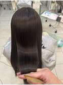 髪質改善!ストレート!