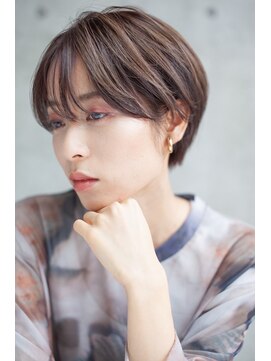 アッシュ 仙川店(Ash) くびれヘア/シースルー/デザインカラー/仙川