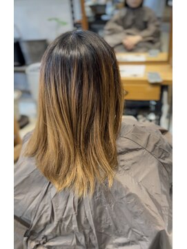 ヘアーサロン ロマ(Hair Salon Loma) ケアブリーチ＆メテオカラー（髪質改善カラー）