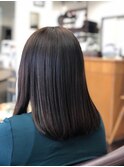 20代30代40代　艶感セミロング　ストレート