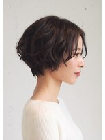 ヘアー 4038(HAIR.4038) ニュアンスパーマのショートボブ