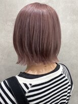 ルノン シェリー(LUNON cheliy) ペールピンク/レイヤーカット/Wカラー/ブリーチ