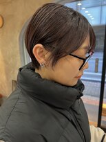 シム 千葉(sim) カットとオリーブブラウン stylist今井