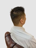 銀座マツナガ 浅草店&nbsp;短髪ソフモヒ風かっちりジェルセット