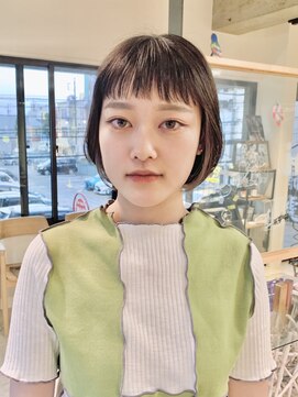 リグリー(regree) ショートボブ/丸みショートボブ/切りっぱなしボブ/髪質改善