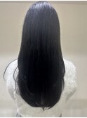 黒髪ロングヘア
