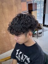 ロルド シェリ(Rold Cheri)&nbsp;【山本智文】ツイストスパイラルパーマV字マッシュ