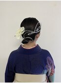 卒業式ヘアセット
