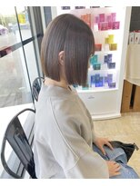 ニド(2do)&nbsp;縮毛矯正&切りっぱなしボブ