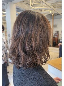 フラバー(flover) 【お手入れ楽なボブクリームパーマ】kanna