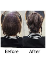 ウルー 博多店(uruu)&nbsp;【ボブアップスタイル】博多/博多駅/ヘアセット/早朝