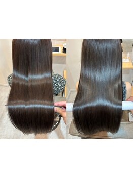 気になる白髪もダメージを抑えながらしっかりカバー◎[ときわ台/板橋/髪質改善/縮毛矯正/美髪]