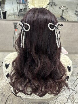 レイヤーカット/くびれヘア/暖色カラー［新潟］